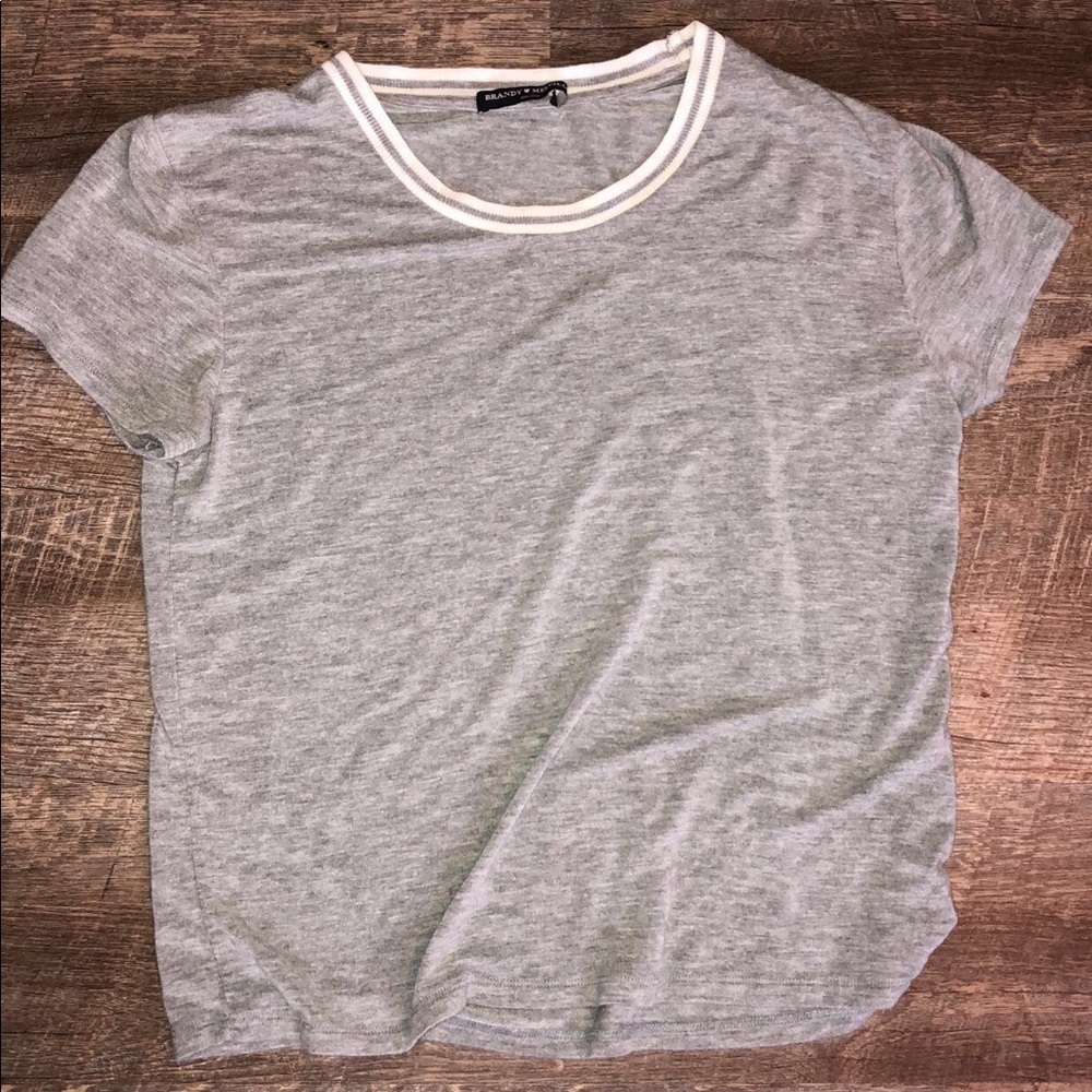 Grey Brandy Melville shirt.